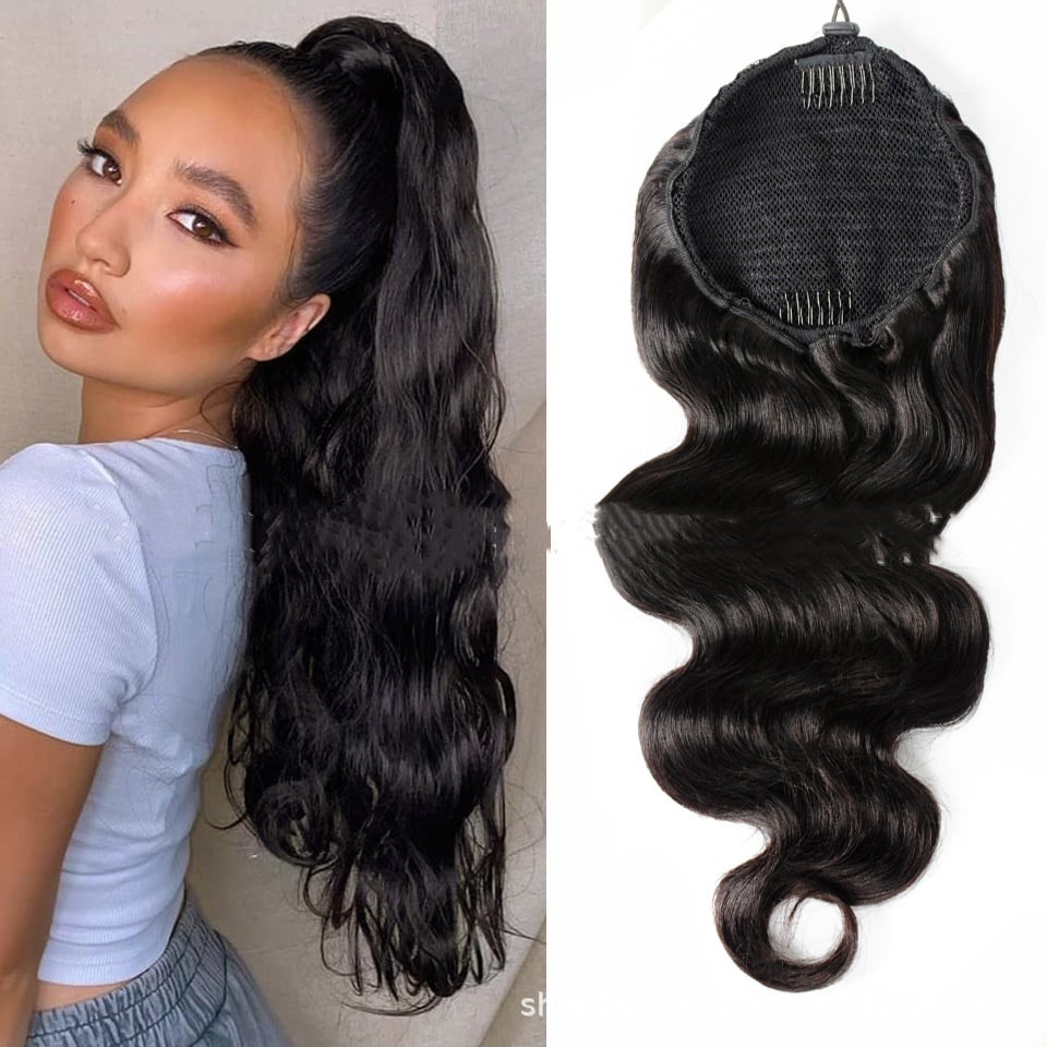 Bellissima | Instant Elegance | Ponytail con Coulisse | 100% Capelli Veri
