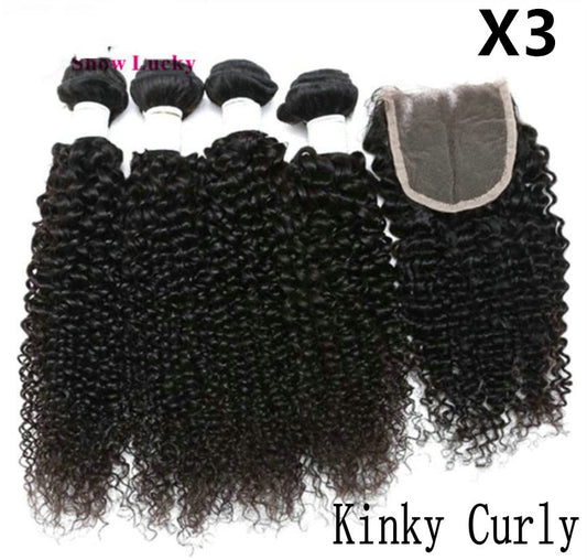 Bellissima | Multi-Texture Brazilian 9A | Kinky & Waves | 100% Capelli Veri