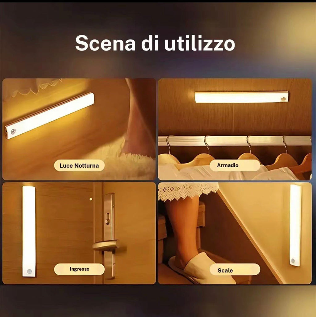Luce LED Automatica con Sensore di Movimento