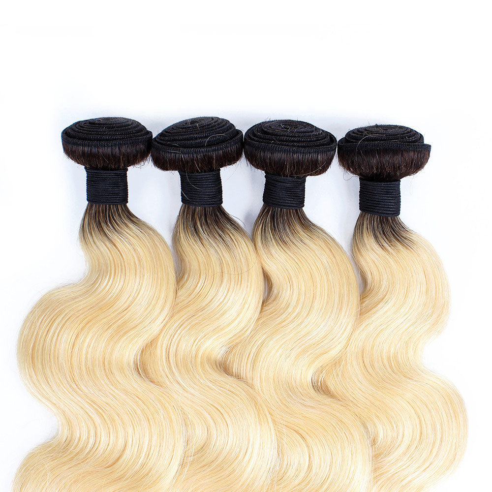 Bellissima | Platinum Shadow | Body Wave Brasiliano | 1B/613